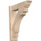 Ekena Millwork Merced Smooth Traditional Outlooker, Douglas Fir, 5 1/2"W x 20"D x 24"H OUT06X20X24MRC01SDF - alternate 1